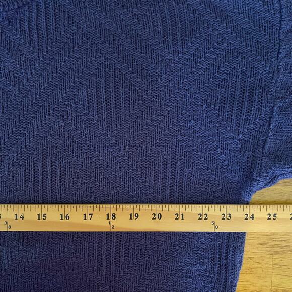 Vintage Women's Saturdays Crewneck Knit Sweater Medium Lightweight Ramie Cotton - Picture 11 of 12